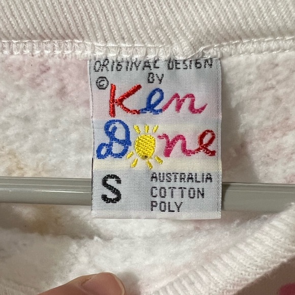 Vintage Ken Done sweatshirt size S☀️💕 - Picture 4 of 9